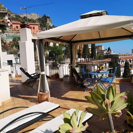 Il Terrazzo Di Marlu Villa Taormina Exteriör bild