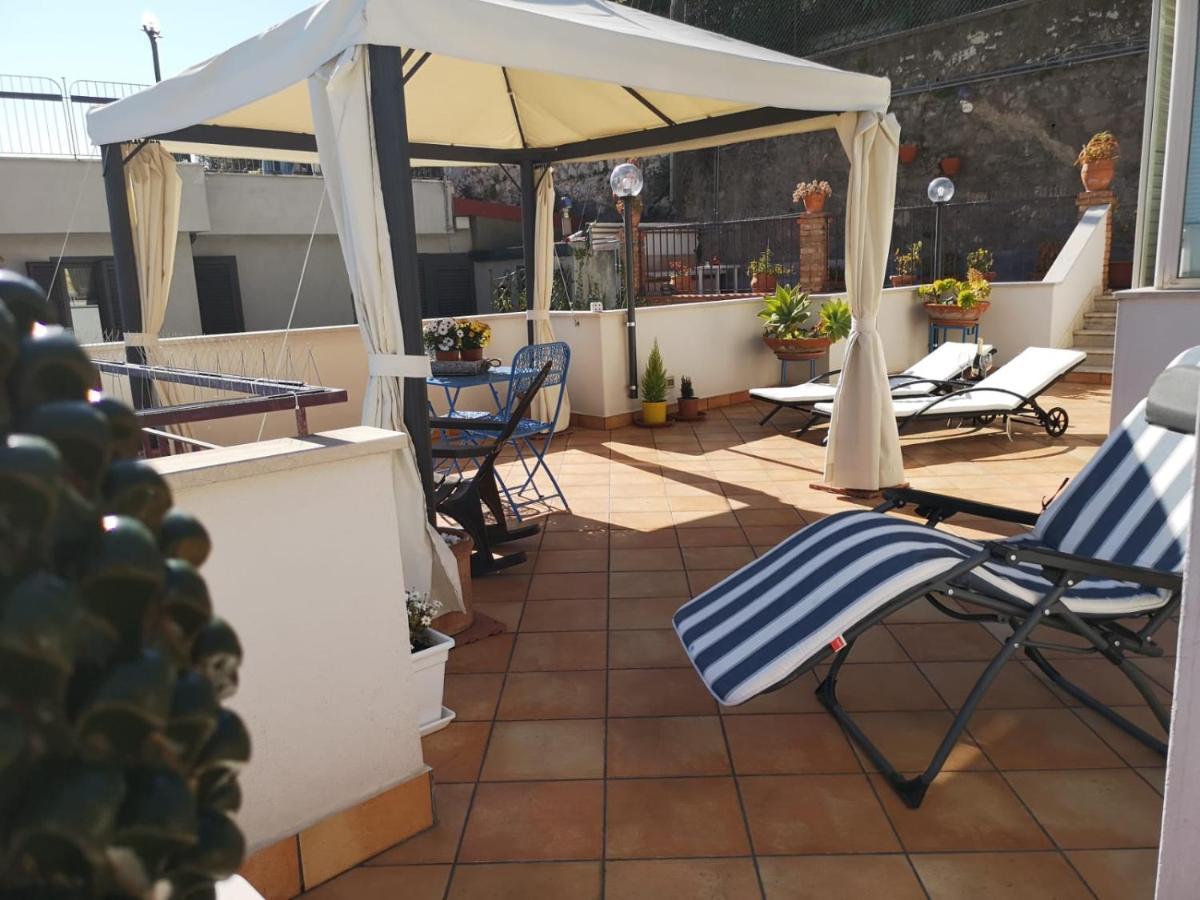 Il Terrazzo Di Marlu Villa Taormina Exteriör bild