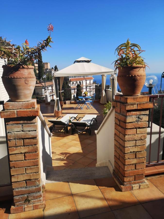 Il Terrazzo Di Marlu Villa Taormina Exteriör bild