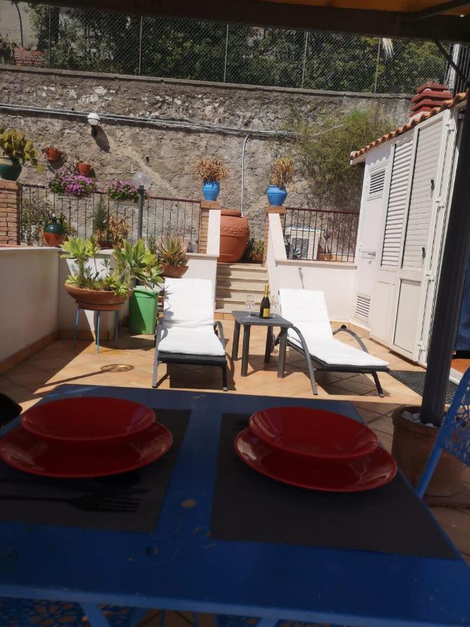 Il Terrazzo Di Marlu Villa Taormina Exteriör bild