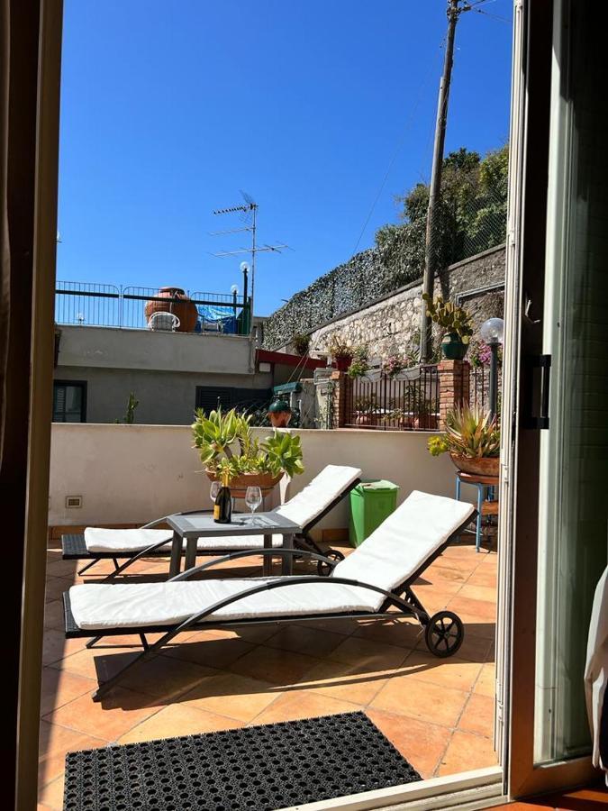Il Terrazzo Di Marlu Villa Taormina Exteriör bild