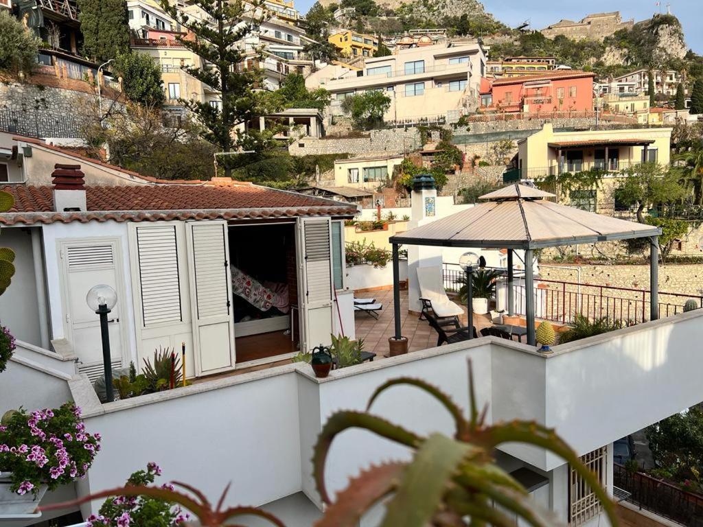 Il Terrazzo Di Marlu Villa Taormina Exteriör bild
