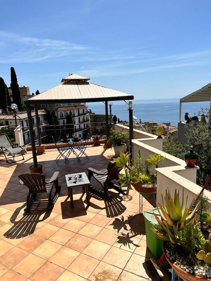 Il Terrazzo Di Marlu Villa Taormina Exteriör bild
